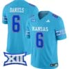 Jalon Daniels Jersey #6 Kansas Jayhawks 2024 Vapor College Football Vapor Limited Old Ku 4 Jalon Daniels Jersey #6 Kansas Jayhawks 2024 Vapor College Football Vapor Limited Old Ku