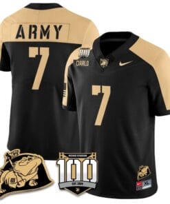 Jimmy Ciarlo Jersey #7 Army Black Knights Vapor Limited College Football Stitched Black Alternate