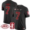 John Elway Jersey #7 Stanford Cardinal Vapor Limited College Football Stitched Blac