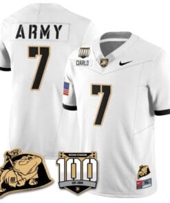 Jimmy Ciarlo Jersey #7 Army Black Knights Vapor Limited College Football Stitched White