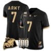 Jimmy Ciarlo Jersey #7 Army Black Knights Vapor Limited College Football Stitched Black