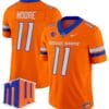 Kellen Moore Jersey #11 Boise State Broncos Vapor Limited College Football Stitched Orange