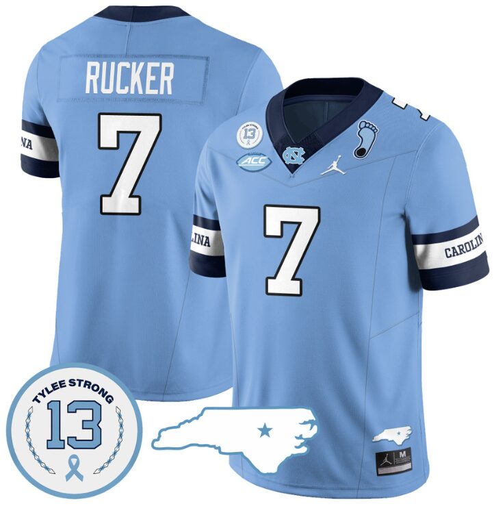 Kaimon Rucker Jersey #7 North Carolina Tar Heels Vapor College Football Stitched Alternate Blue 8 Kaimon Rucker Jersey #7 North Carolina Tar Heels Vapor College Football Stitched Alternate Blue