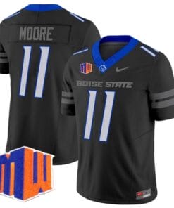 Kellen Moore Jersey #11 Boise State Broncos Vapor Limited College Football Stitched Black