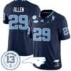 Marcus Allen Jersey #29 North Carolina Tar Heels Vapor College Football Stitched Navy