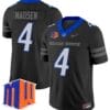 Maddux Madsen Jersey #4 Boise State Broncos Vapor Limited College Football Stitched Black