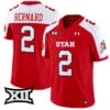 Micah Bernard Jersey #2 Utah Utes Vapor Limited College Football Stitched Red Alternate