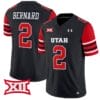 Micah Bernard Jersey #2 Utah Utes Vapor Limited College Football Stitched Black