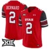 Micah Bernard Jersey #2 Utah Utes Vapor Limited College Football Stitched Red