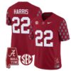 Najee Harris Jersey #22 Alabama Crimson Tide Vapor College Football Limited Stitched Crimson 4 Najee Harris Jersey #22 Alabama Crimson Tide Vapor College Football Limited Stitched Crimson