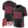 Najee Harris Jersey #22 Alabama Crimson Tide Vapor College Football Limited Stitched Black 4 Najee Harris Jersey #22 Alabama Crimson Tide Vapor College Football Limited Stitched Black