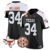 Ricky Williams Jersey #34 Texas Longhorns State Map and Sec Patch Vapor Limited College Football Stitched Black Alternate 5 Ricky Williams Jersey #34 Texas Longhorns State Map and Sec Patch Vapor Limited College Football Stitched Black Alternate