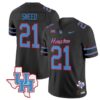Stacy Sneed Jersey #21 Houston Cougars Oilers Inspired Vapor College Football Limited Stitched Black