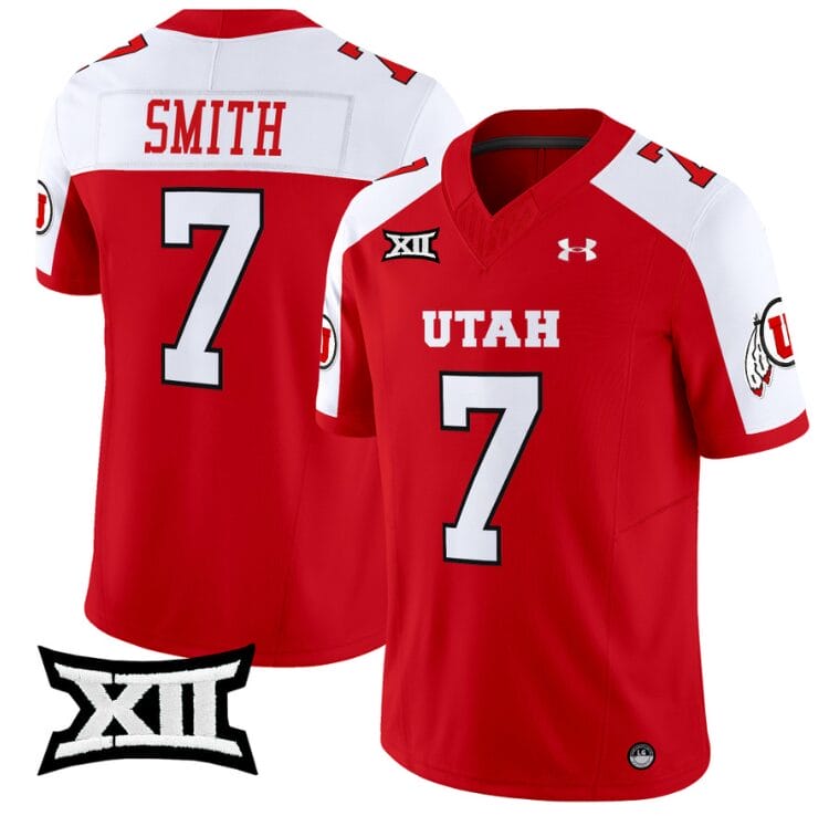 Steve Smith Sr Jersey #7 Utah Utes Vapor Limited College Football Stitched Red Alternate 8 Steve Smith Sr Jersey #7 Utah Utes Vapor Limited College Football Stitched Red Alternate