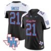 Stacy Sneed Jersey #21 Houston Cougars Oilers Inspired Vapor College Football Limited Stitched Black Alternate