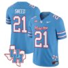 Stacy Sneed Jersey #21 Houston Cougars Oilers Inspired Vapor College Football Limited Stitched Blue