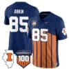 Tanner Arkin Jersey #85 Illinois Fighting Vapor Limited College Football Stitched Throwback
