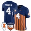 Zakhari Franklin Jersey #4 Illinois Fighting Vapor Limited College Football Stitched Throwback 4 Zakhari Franklin Jersey #4 Illinois Fighting Vapor Limited College Football Stitched Throwback