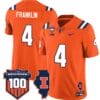 Zakhari Franklin Jersey #4 Illinois Fighting Vapor Limited College Football Stitched Orange 4 Zakhari Franklin Jersey #4 Illinois Fighting Vapor Limited College Football Stitched Orange