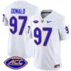 Aaron Donald Jersey #97 Pittsburgh Panthers Vapor Limited College Football Stitched White