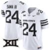 Abu Sama III Jersey #24 Iowa State Cyclones Vapor Limited College Football Stitched White Limited