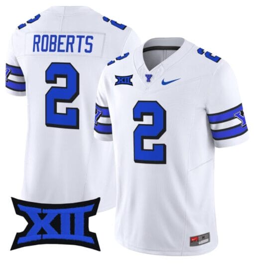 Chase Roberts Jersey #2 BYU Cougars Vapor Limited College Football Stitched 1996 Throwback
