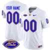 Custom Pittsburgh Panthers Jersey Name and Number Vapor Limited College Football Stitched White