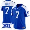 Hinckley Ropati Jersey #7 BYU Cougars Vapor Limited College Football Stitched Royal Alternate