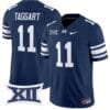 Harrison Taggart Jersey #11 BYU Cougars Vapor Limited College Football Stitched Navy