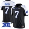 Hinckley Ropati Jersey #7 BYU Cougars Vapor Limited College Football Stitched Black Alternate
