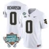 Johnny Richardson Jersey #0 UCF Knights Unionhome Patch Vapor Football Stitched White