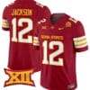 Jaylon Jackson Jersey #12 Iowa State Cyclones Vapor Limited College Football Stitched Cardinal