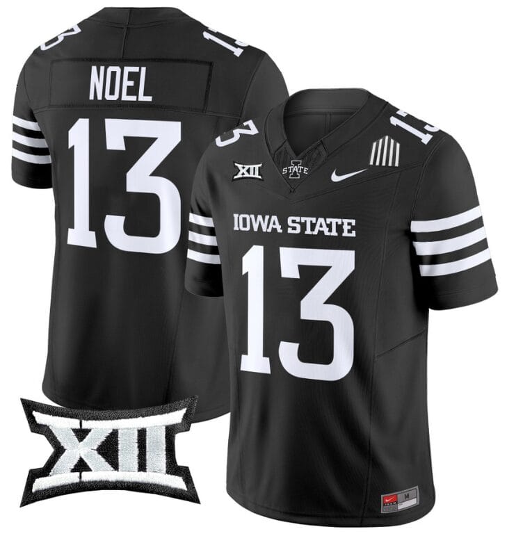Jaylin Noel Jersey #13 Iowa State Cyclones Vapor Limited College Football Stitched Black 8 Jaylin Noel Jersey #13 Iowa State Cyclones Vapor Limited College Football Stitched Black