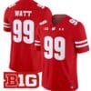 JJ Watt Jersey #99 Wisconsin Badgers Vapor Football Stitched Red