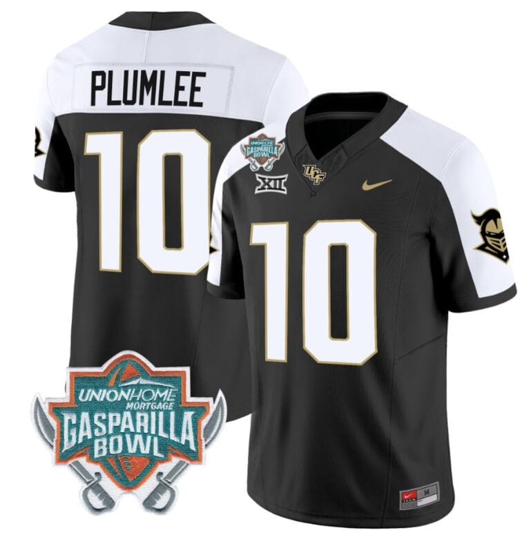 John Rhys Plumlee Jersey #10 UCF Knights Unionhome Patch Vapor Football Stitched Alternate 8 John Rhys Plumlee Jersey #10 UCF Knights Unionhome Patch Vapor Football Stitched Alternate