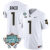 Javon Baker Jersey #1 UCF Knights Unionhome Patch Vapor Football Stitched White