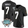 RJ Harvey Jersey #7 UCF Knights Unionhome Patch Vapor Football Stitched Black