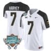 RJ Harvey Jersey #7 UCF Knights Unionhome Patch Vapor Football Stitched Inverted
