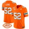 Ray Lewis Jersey #52 Miami Hurricanes Vapor Football Stitched Orange 5 Ray Lewis Jersey #52 Miami Hurricanes Vapor Football Stitched Orange