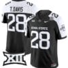 Troy Davis Jersey #28 Iowa State Cyclones Vapor Limited College Football Stitched Black Alternate