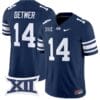 Ty Detmer Jersey #14 BYU Cougars Vapor Limited College Football Stitched Navy 5 Ty Detmer Jersey #14 BYU Cougars Vapor Limited College Football Stitched Navy