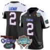 DJ Lagway Jersey #2 Florida Gators 2025 Gasparilla Bowl Patch Black Alternate