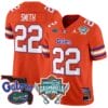 Emmitt Smith Jersey #22 Florida Gators 2025 Gasparilla Bowl Patch Orange