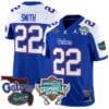 Emmitt Smith Jersey #22 Florida Gators 2025 Gasparilla Bowl Patch Royal Alternate