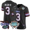 Eugene Wilson III Jersey #3 Florida Gators 2025 Gasparilla Bowl Patch Black