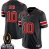 Julian Sayin Jersey #10 Ohio State Buckeyes Playoff First Round Patch Black