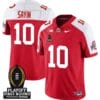 Julian Sayin Jersey #10 Ohio State Buckeyes Playoff First Round Patch Alternate