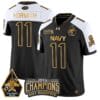 Blake Horvath Jersey #11 Navy Midshipmen Commander-in-chief's Trophy All Stitched
