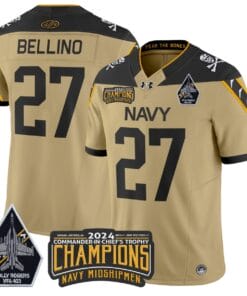 Joe Bellino Jersey #27 Navy Midshipmen Commander-in-chief's Trophy All Stitched