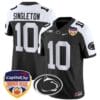 Nicholas Singleton Jersey #10 Penn State Orange Bowl Patch All Stitched